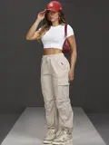 CALÇA PARACHUTES EMPÓRIO PIT BULL ESTILO URBANO E MODERNO COM CORDÃO