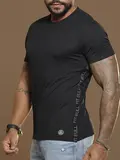CAMISETA GOLA O SLIM E CONFORTÁVEL COM ELÁSTICO LATERAL PIT BULL JEANS