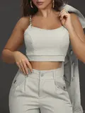 CONJUNTO COM CALÇA, JAQUETA E TOP EMPÓRIO PIT BULL CASUAL E REFINADO