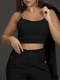 CONJUNTO COM CALÇA, JAQUETA E TOP EMPÓRIO PIT BULL CASUAL E REFINADO