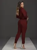 CONJUNTO COM CALÇA, JAQUETA E TOP EMPÓRIO PIT BULL CASUAL E REFINADO