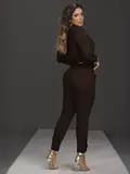 CONJUNTO COM CALÇA, JAQUETA E TOP EMPÓRIO PIT BULL CASUAL E REFINADO