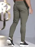 CALÇA MASCULINA SLIM COM DETALHE EM BORDADO NO CÓS PIT BULL JEANS