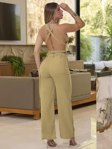 CONJUNTO CALÇA E BLUSA EMPÓRIO PIT BULL SOFISTICADO E ELEGANTE