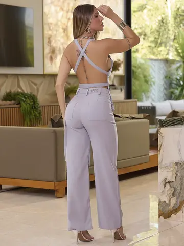 CONJUNTO CALÇA E BLUSA EMPÓRIO PIT BULL SOFISTICADO E ELEGANTE