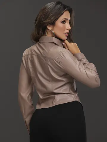CAMISA MANGA LONGA FASHION EMPÓRIO PIT BULL SOFISTICADA E ELEGANTE