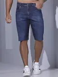 BERMUDA MASCULINA PIT BULL JEANS ESTILO URBANO CONFORTÁVEL E MODERNA