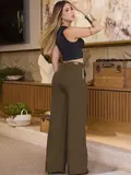 CALÇA ALFAIATARIA EMPÓRIO PIT BULL REFINADA E VERSÁTIL COM BOLSOS