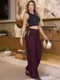 CALÇA ALFAIATARIA EMPÓRIO PIT BULL REFINADA E VERSÁTIL COM BOLSOS