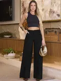 CALÇA ALFAIATARIA EMPÓRIO PIT BULL REFINADA E VERSÁTIL COM BOLSOS
