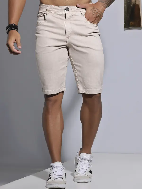 BERMUDA MASCULINA PIT BULL JEANS CASUAL E CONFORTÁVEL