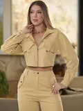 CONJUNTO CALÇA E CAMISA EMPÓRIO PIT BULL COM CAIMENTO ELEGANTE E VERSÁTIL