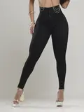 CALÇA CINTURA PERFEITA MODELADORA PIT BULL JEANS ELEGANTE E SOFISTICADA