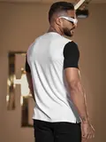 CAMISETA GOLA O SLIM PIT BULL JEANS ESTILOSA COM RELEVO FOIL