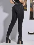 CALÇA JOGGER ESCURA PIT BULL JEANS COM ELÁSTICO PERSONALIZADO
