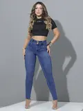 CALÇA SKINNY PIT BULL JEANS CONFORTÁVEL COM MODELAGEM EMPINA BUMBUM