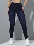 CALÇA SKINNY CASUAL PIT BULL JEANS COM CÓS LARGO E CONFORTÁVEL