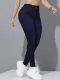 CALÇA SKINNY CASUAL PIT BULL JEANS COM CÓS LARGO E CONFORTÁVEL