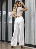CALÇA FEMININA WIDE LEG ELEGANTE E SOFISTICADA EMPÓRIO PIT BULL
