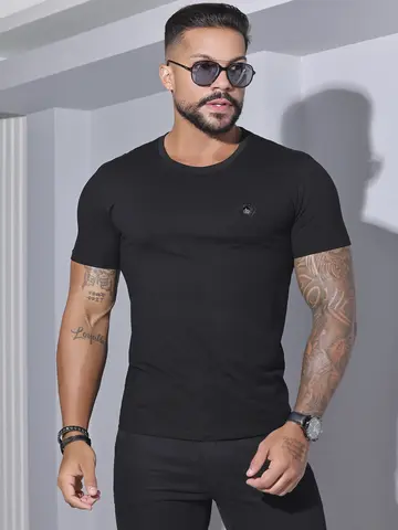 CAMISETA GOLA O ELEGANTE E VERSÁTIL PIT BULL JEANS