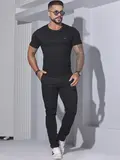 CAMISETA GOLA O ELEGANTE E VERSÁTIL PIT BULL JEANS