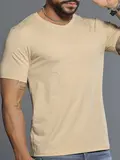 CAMISETA GOLA O AUTÊNTICA E CASUAL COM LOGOMANIA PIT BULL JEANS
