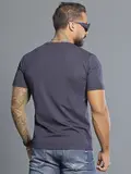 CAMISETA GOLA O AUTÊNTICA E CASUAL COM LOGOMANIA PIT BULL JEANS