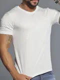 CAMISETA GOLA O AUTÊNTICA E CASUAL COM LOGOMANIA PIT BULL JEANS