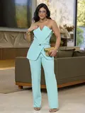 CONJUNTO CALÇA E BLUSA SOFISTICADA E DELICADA EMPÓRIO PIT BULL