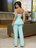 CONJUNTO CALÇA E BLUSA SOFISTICADA E DELICADA EMPÓRIO PIT BULL