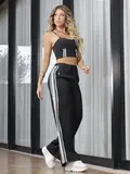 CONJUNTO CALÇA E CROPPED ELEGANTE COM CORDÃO EMPÓRIO PIT BULL