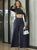 CALÇA PANTALONA COM CINTO CONFORTÁVEL E REFINADA EMPÓRIO PIT BULL