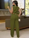 CONJUNTO FEMININO CALÇA E CAMISA SOFISTICADO E ELEGANTE EMPÓRIO PIT BULL