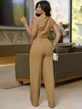 CONJUNTO FEMININO CALÇA E CAMISA SOFISTICADO E ELEGANTE EMPÓRIO PIT BULL