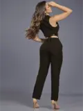 Conjunto Feminino Calça e Colete Elegante Empório Pit Bull