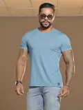 Camiseta Masculina Gola O Sofisticada e Casual Pit Bull Jeans