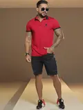 Polo Masculina Elegante e Refinada com Modelagem Ajustada Pit Bull Jeans