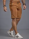 Bermuda Masculina com Cinto Casual e Versátil Pit Bull Jeans