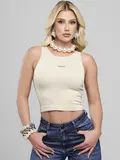 Regata Feminina Modeladora Pit Bull Jeans Leve e Confortável