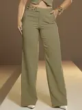 Calça Pantalona Alfaiataria Pit Bull Jeans Elegante e Sofisticada