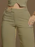 Calça Pantalona Alfaiataria Pit Bull Jeans Elegante e Sofisticada