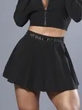 Short Saia Confortável e Elegante com Elástico Personalizado Pit Bull Jeans
