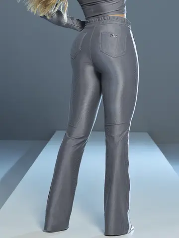 Calça Feminina Modeladora e Refinada Pit Bull Jeans com Faixas Laterais