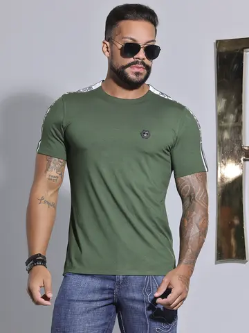Camiseta Masculina Confortável e Autêntica com Mangas Personalizadas Pit Bull Jeans