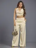 Conjunto Calça e Cropped Empório Pit Bull Sofisticado e Refinado