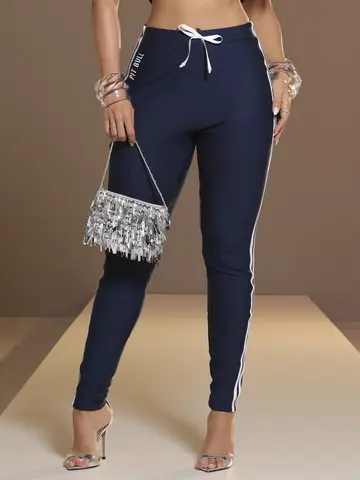 Calça Moletom Confortável e Elegante com Lateral Personalizada Pit Bull Jeans