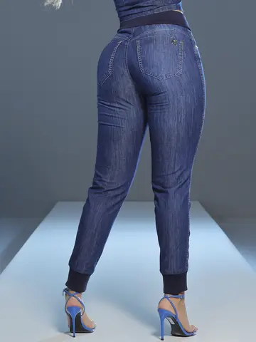 Calça Jogger Pit Bull Jeans Refinada e Moderna com Amarração