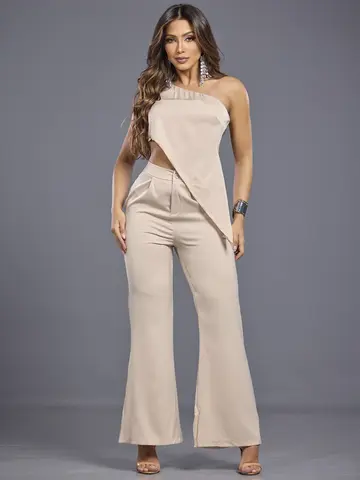 Conjunto Calça e Blusa Elegante Empório Pit Bull