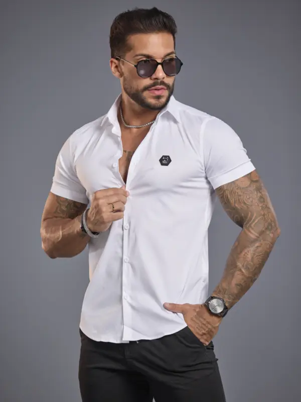 Camisa Masculina Estilosa e Versátil Pit Bull Jeans