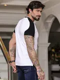 Camiseta Masculina Autêntica e Sofisticada com Estampa Metalizada Pit Bull Jeans